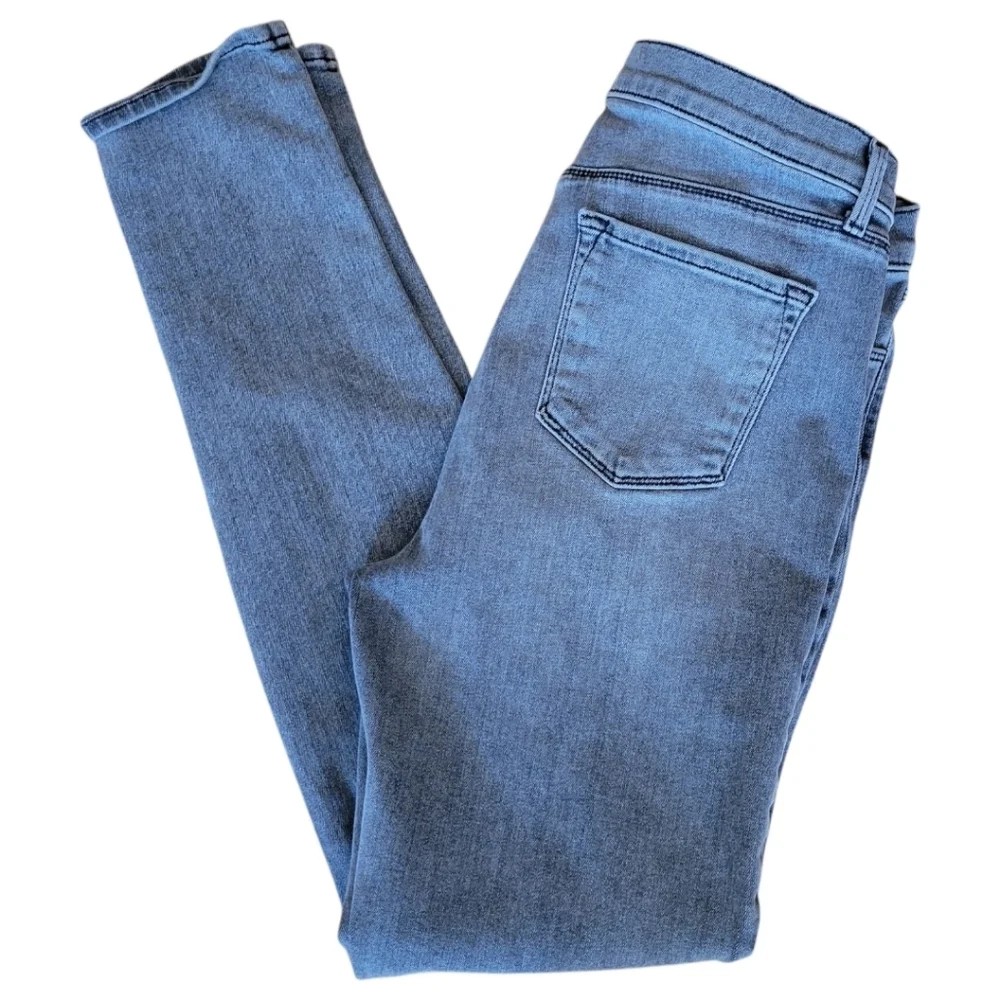 J Brand Gray Maria High Rise Skinny Denim Jeans Size 31‎